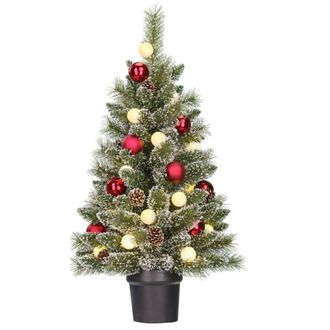 Black Box Trees &Aacute;rbol de navidad artificial kaprun verde h90xb51xl51cm