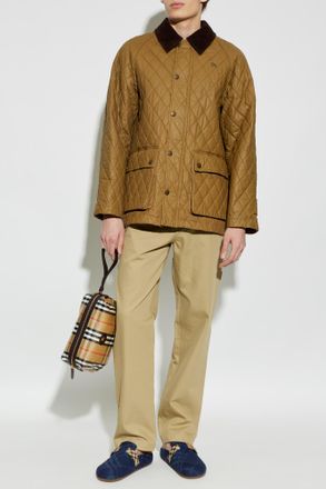 Burberry Insulated Jacket Holbrook, Mens, Brown