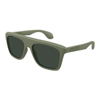 Gucci Sunglasses, male, Green, 57 MM, Square Sunglasses