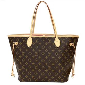Louis Vuitton Brown Monogram Monogram Pouch Tote Bag (Pre-Owned)