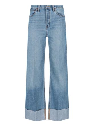 Re/Done Wide Jeans - Light Blue