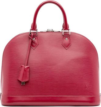 Louis Vuitton Borsa a mano Alma MM in pelle Épi 2014 - Rosa