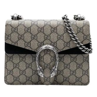 Gucci Pre-owned Shoulder Bags, female, Brown, Size: ONE SIZE Pre-owned Vintage Shoulder Bag