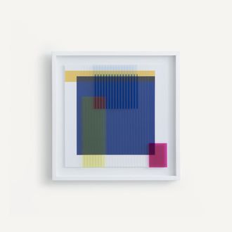 AM.PM Gezeefdrukte glazen wandkunst, Seris