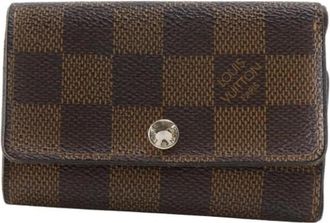 Louis Vuitton Pre-owned Canvas Sleutelhanger - unisex - Vintage Accessoires - Bruin - ONE Size - Vintage