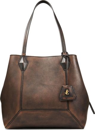 Jimmy Choo London Borsa a spalla Diamond media - Marrone