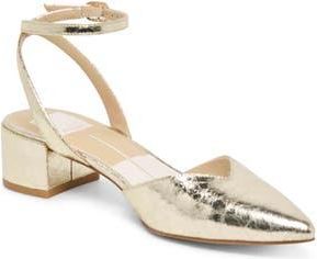 Dolce Vita Carrey Pointed Toe Pump in Platinum Stella at Nordstrom Rack, Size 6.5