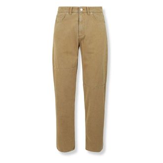 Maison Margiela Loose-fit Jeans, male, Beige, Size: W30 Straight Jeans