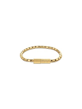 Calvin Klein Mens Contoured Link Bracelet - Gold - OS
