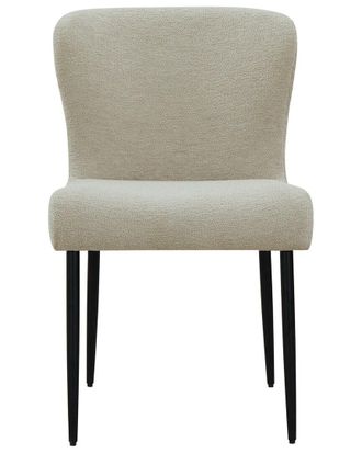 Safavieh Couture Katlynn Boucle & Metal Legs Dining Chair