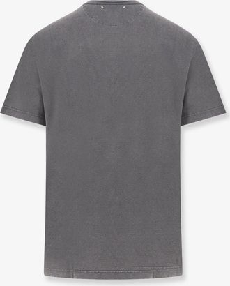Golden Goose Mens T-Shirt Cotton Grey T-Shirts And Polos
