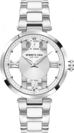 Kenneth Cole Womens 10008030A Ladies Classic Watch - Silver - One Size