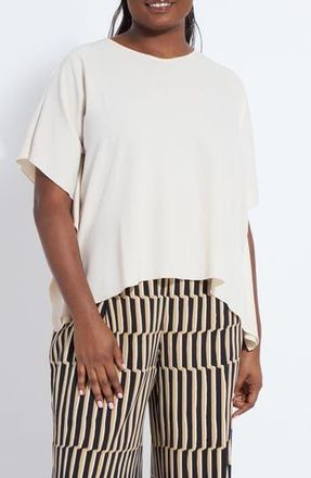 Lyss&eacute; Carmen Scarf Top in Sailcloth at Nordstrom Rack, Size 3 X