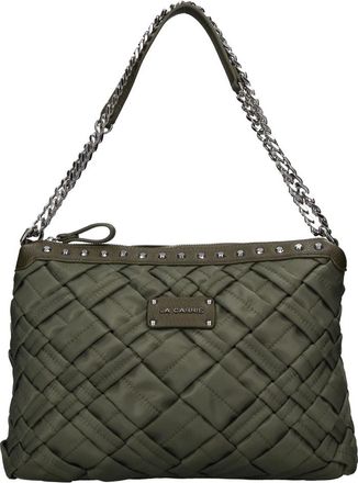 La Carrie Bolso de hombro Dark Wave - Bags - Mujer - Verde - ONE SIZE