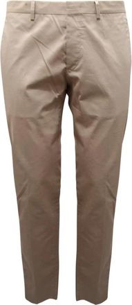Mauro Grifoni Stijlvolle Broek Gemaakt in Itali&euml; - Heren - Slim Fit Broeken - Beige - M - Broeken