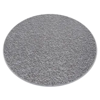 RugsX Tappeto Cerchio Eton Argento Grey Rotondo 200 Cm