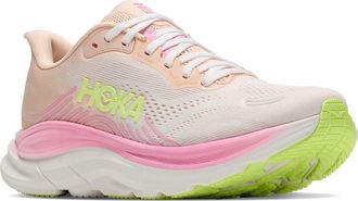 Hoka One One Clifton 11 Running Shoe in Tangerine Glow/White at Nordstrom, Size 7.5