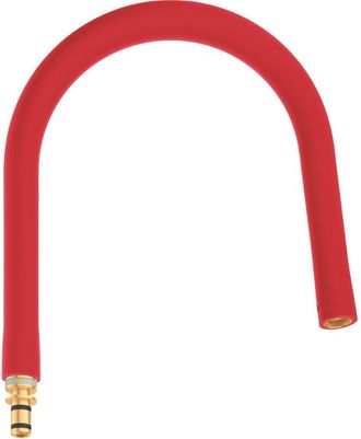 GROHE Grifo De Cocina Flexible Grohe Essence Semi-pro Rojo
