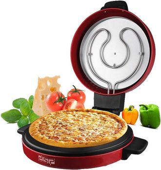 Trade Shop Trade Shop - Forno Cuoci Pizza Elettrico Cucina Regina Fornetto Doppia Cottura 1800watt 30cm