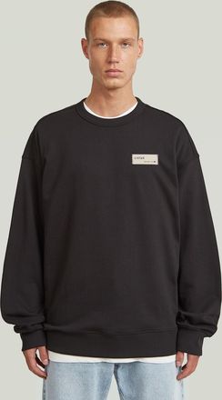 G-Star HB Badge Sweater - Zwart - Heren