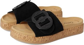 Gabor Gabor 63.760 Womens Sandals Schwarz : EU 42 (US Womens 10.5-11) B - Medium, Leather