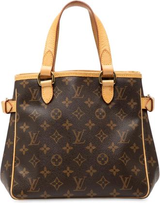 Louis Vuitton Borsa a mano Batignolles Vertical PM con monogramma 2006 - Marrone