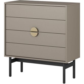 Selsey Selsey - Stoon - Cassettiera con cassetti - 85 cm - grigio pietra
