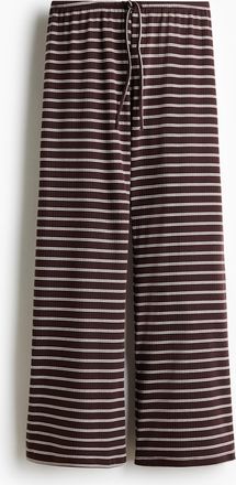 H&M Hose aus Baumwollmix - Brown