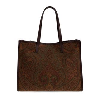Etro Dames, Tassen, Bruin, Maat: ONE Size Leer