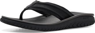 Clarks Wesley Surf Mens Sandals Black Leather : 13 D - Medium