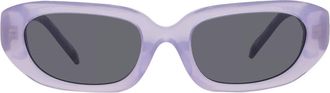 Tory Burch T Monogram Grey Rectangular Ladies Sunglasses TY7219U 202387 52