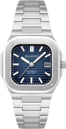 Duxot Quadrata Automatic Blue Dial Mens Watch DX-2073-11
