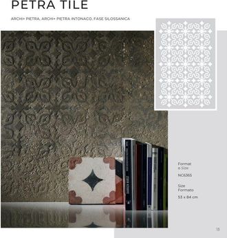 San Marco San Marco - Stencil novacolor petra tile 53x84 cm decorativo su carta speciale