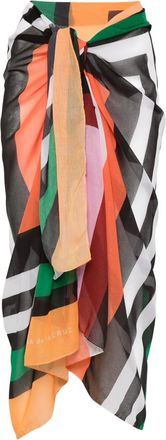 Cala de la Cruz Sarong Luana - Arancione