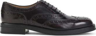 Churchs Burgundy Leather Lace-up Shoes