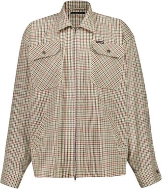 Balenciaga Hombre, Chaquetas, Beige, Talla: M