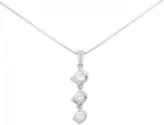 Tasaki Platinum Diamond Necklace