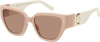 Marc Jacobs Authentieke stijlvolle brillen van premium kwaliteit - unisex - Zonnebrillen - Roze - 54 MM - Accessoires