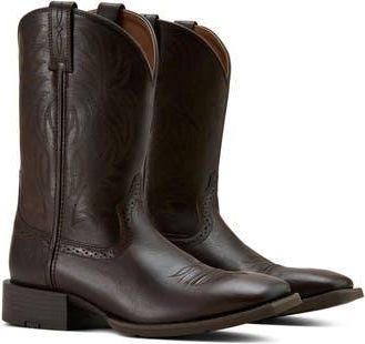 Ariat Sport Square Toe Western Boot in Brown at Nordstrom Rack, Size 10.5