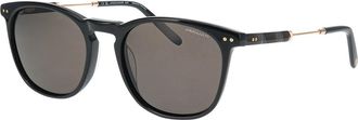 Jaguar 37287 Polarized 8840 Mens Sunglasses Black Size 53