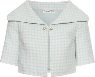 Oscar De La Renta Giacca a quadretti - Blu