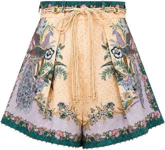 Zimmermann Indra Tuck Shorts