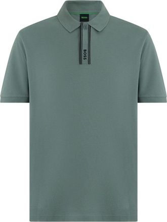 HUGO BOSS Paddy Polo - Heren - Polos - Groen - M - Katoen - Tops