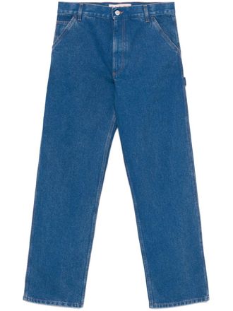 Marni straight-leg jeans - men - Polyester/Organic Cotton/Organic Cotton - 32 - Blue