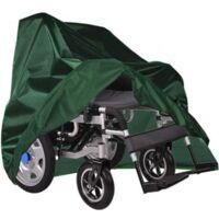 OEM Funda Verde Para Silla De Ruedas (100x75x100cm), Resistente Al Sol, Al Agua, Al Polvo, A La Suciedad Y A La Nieve - Crezuo