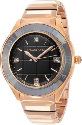 Swarovski Dextera Quartz Black Dial Ladies Watch 5641294