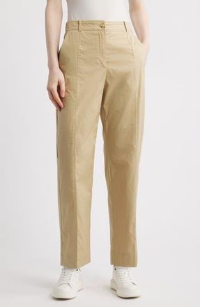 BOSS Tecarino Straight Leg Crop Pants in Med Bge at Nordstrom Rack, Size 16