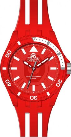 Invicta Subaqua Quartz Red Dial Mens Watch 69450