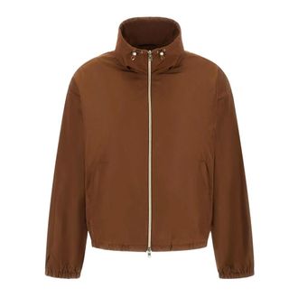 Herno Light Jackets, female, Brown, Size: XL New Techno Taffeta Jacket
