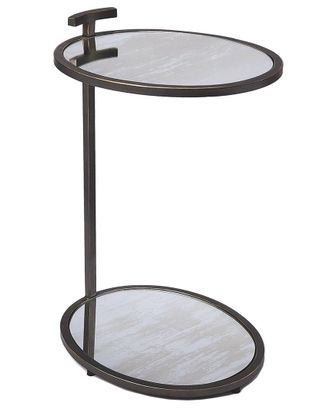 Butler Butler Specialty Company Ciro Metal & Mirrored Accent Table